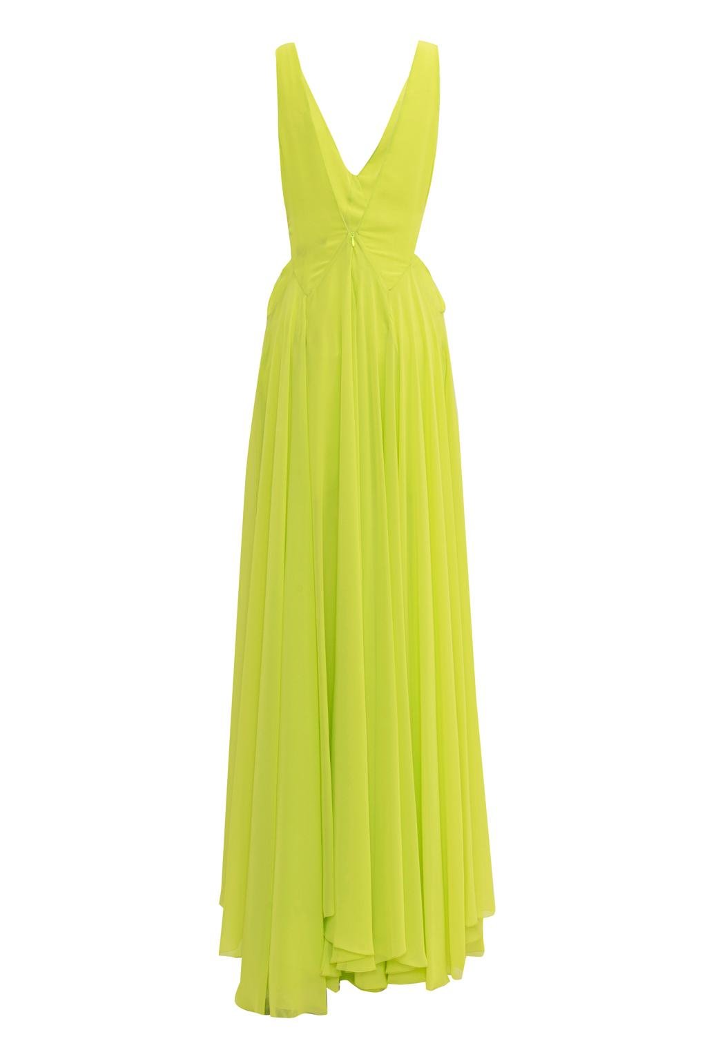 Abito lungo in chiffon - Monique Garçonne