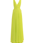 Abito lungo in chiffon - Monique Garçonne