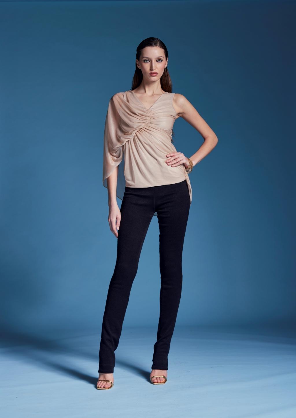 Blusa in maglina lurex - Monique Garçonne