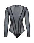 Body in micro rete elastica - Monique Garçonne