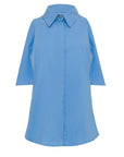 Camicia giromanica in popeline di cotone - Monique Garçonne