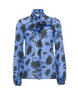 Camicia in chiffon stampato - Monique Garçonne