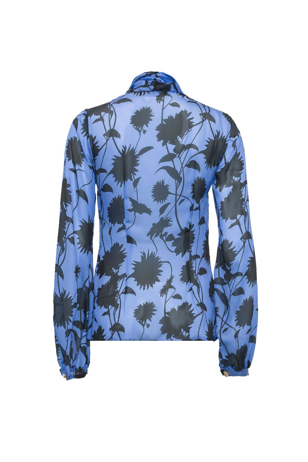 Camicia in chiffon stampato - Monique Garçonne