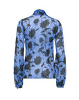 Camicia in chiffon stampato - Monique Garçonne