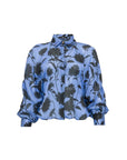 Camicia in georgette stampa - Monique Garçonne