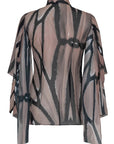 Camicia in georgette stampata - Monique Garçonne