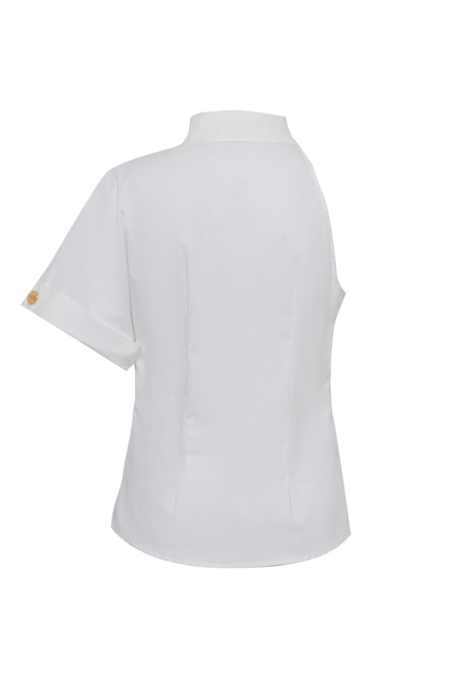 Camicia in popeline di cotone monomanica - Monique Garçonne