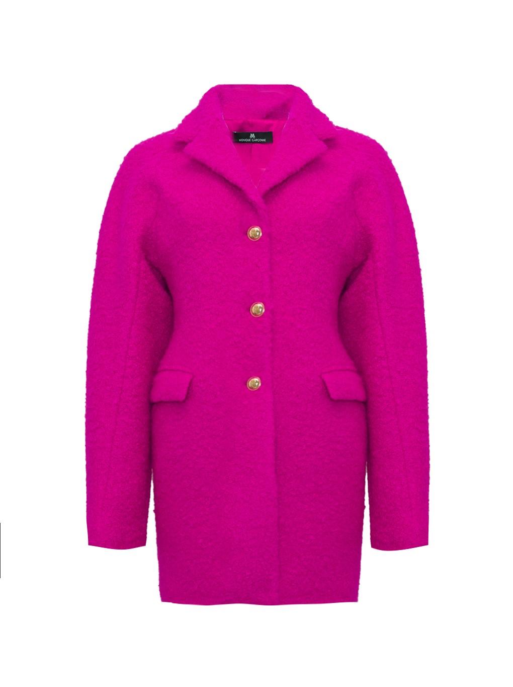 Cappotto in tessuto boucle' - Monique Garçonne
