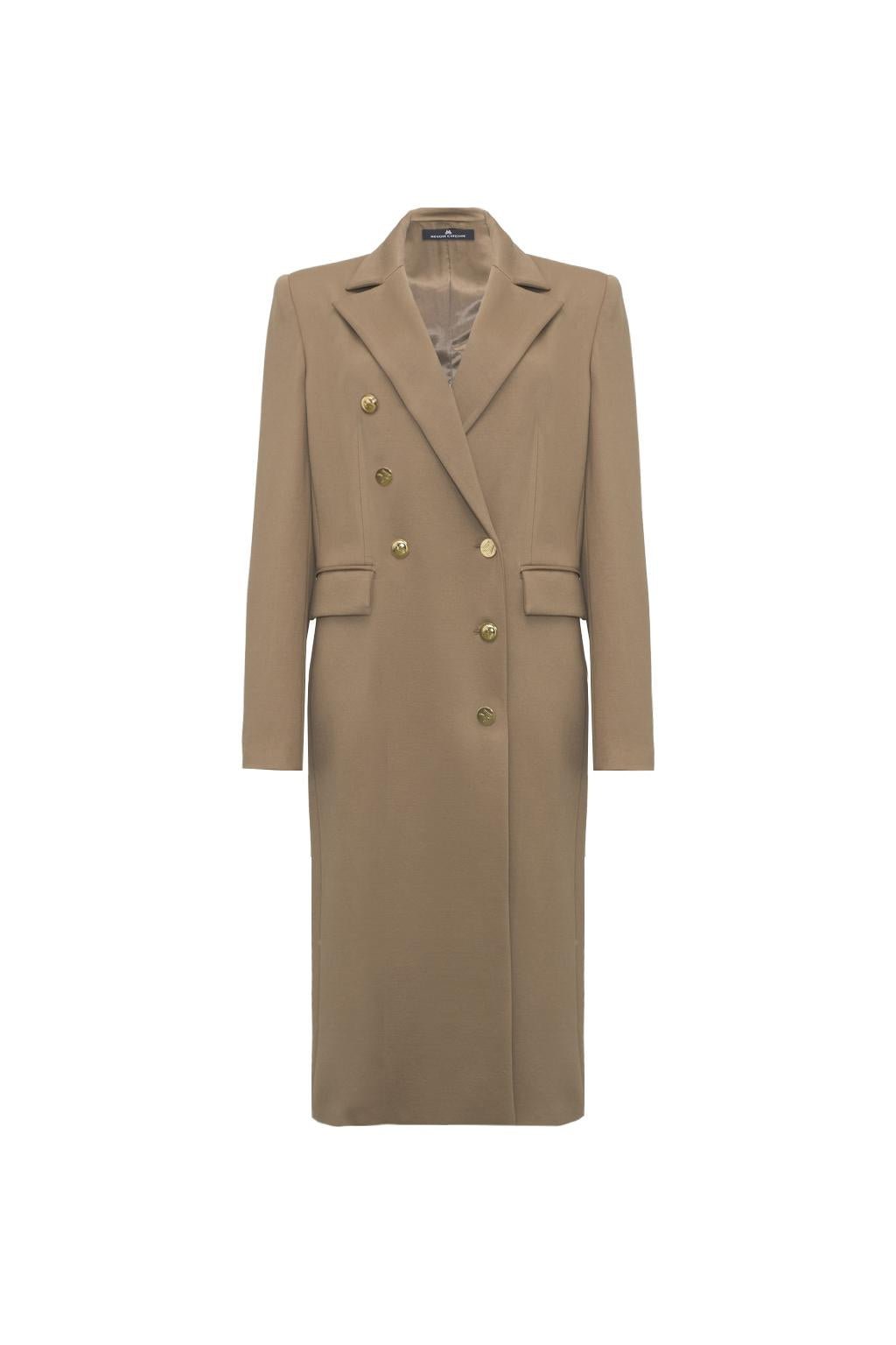 Cappotto in twill tecnico manolana - Monique Garçonne