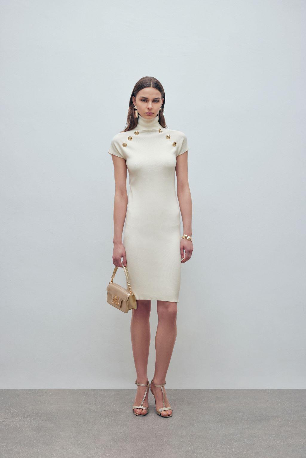 Abito pull  in viscosa tecnica calata