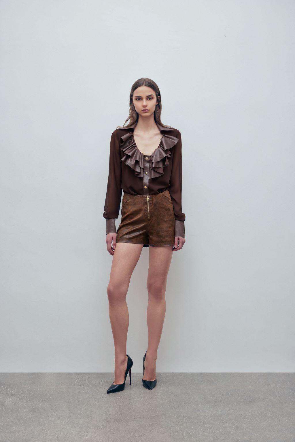 Camicia in georgette