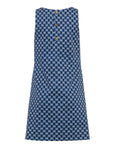 Mini dress linea ad A in cotone stampato