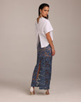 Blusa in Popeline di Cotone