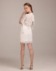 Blusa in pizzo di cotone