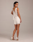 Top in pizzo di cotone