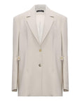 Giacca in twill tecnico - Monique Garçonne