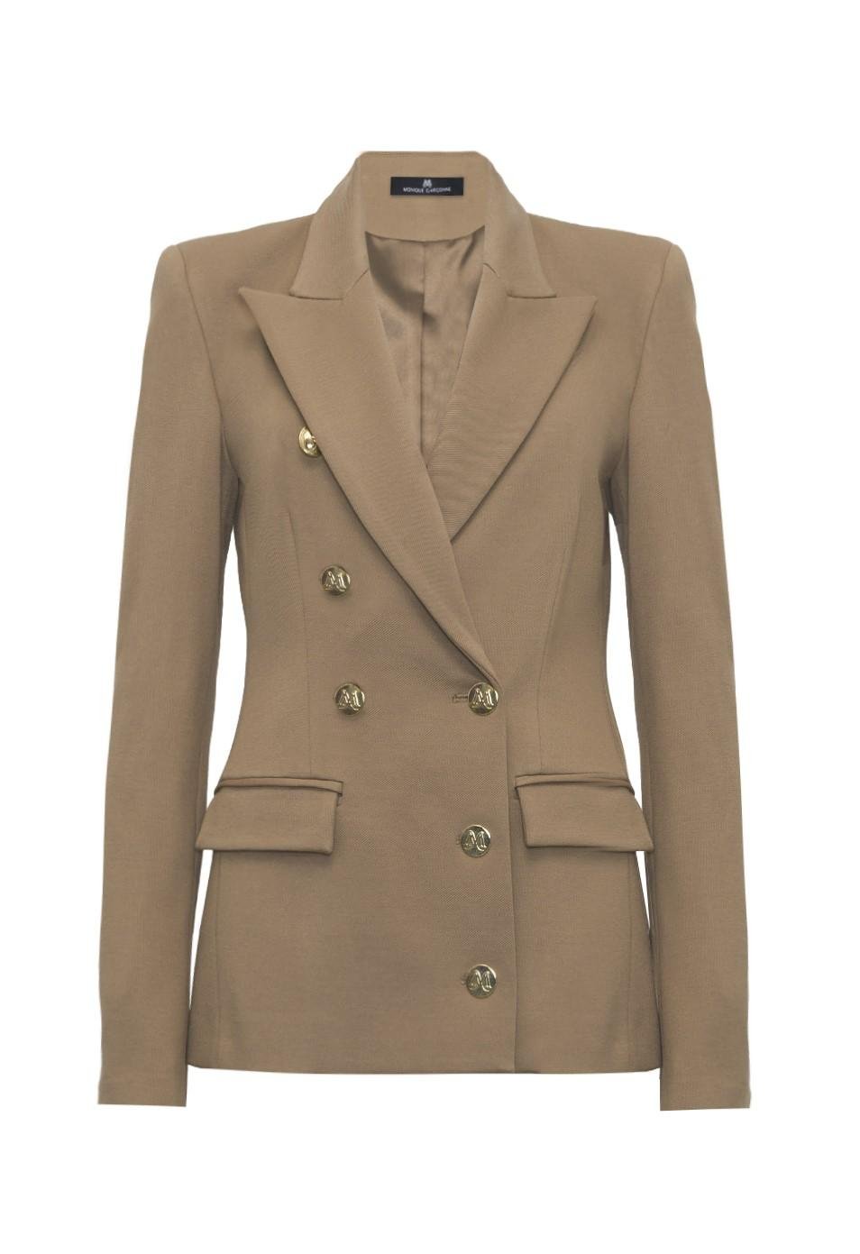 Giacca in twill tecnico manolana - Monique Garçonne