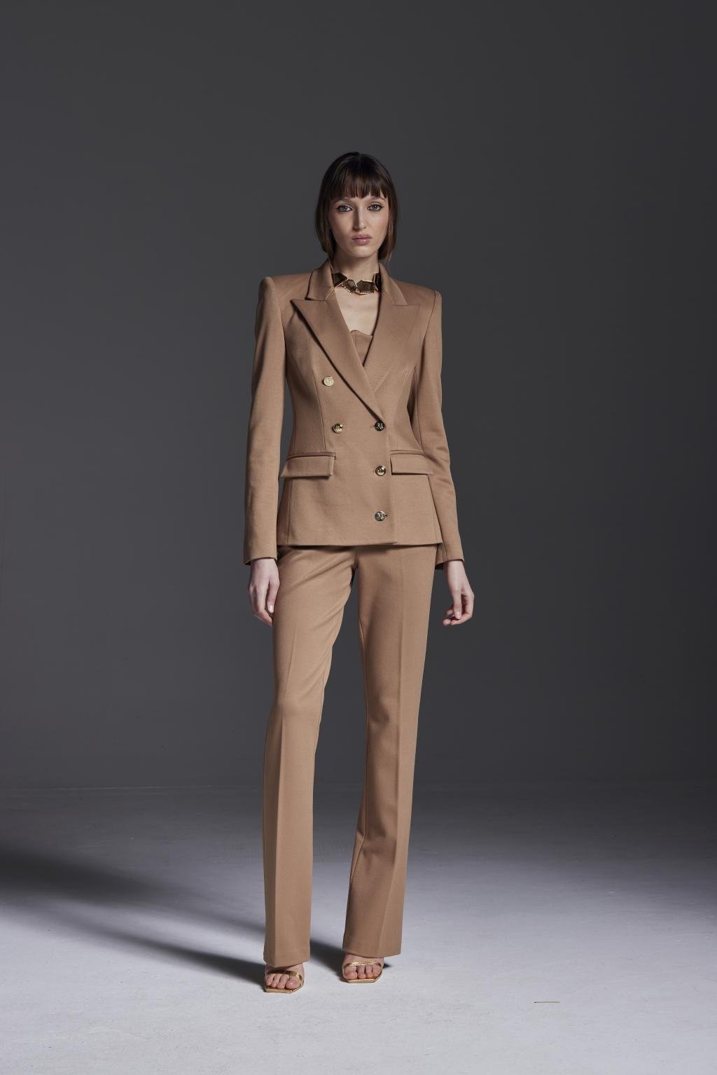 Giacca in twill tecnico manolana - Monique Garçonne