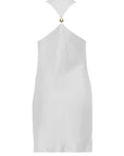 Mini dress in satin - Monique Garçonne