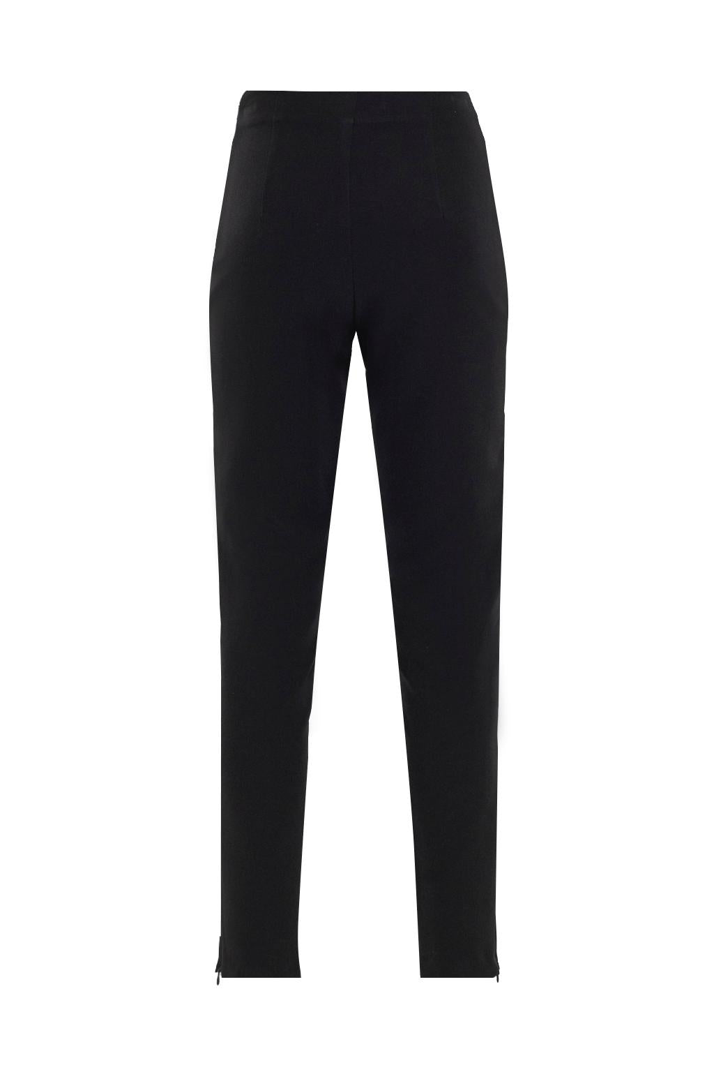 Pantalone dalla linea slim in tessuto tecnico bi elastico - Monique Garçonne