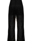 Pantalone in fil coupé su base organza - Monique Garçonne