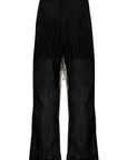 Pantalone in fil coupé su base organza - Monique Garçonne