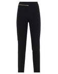 Pantalone linea slim in tessuto tecnico bi elastico - Monique Garçonne