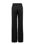 Pantalone palazzo in poliviscosa laminata - Monique Garçonne