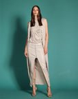 Top in Jersey con placcatura trasparente - Monique Garçonne