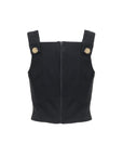 Top in twill tecnico - Monique Garçonne