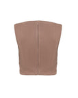 Top in twill tecnico manolana - Monique Garçonne