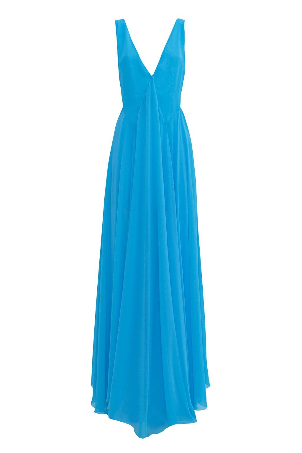 Abito lungo in chiffon - Monique Garçonne