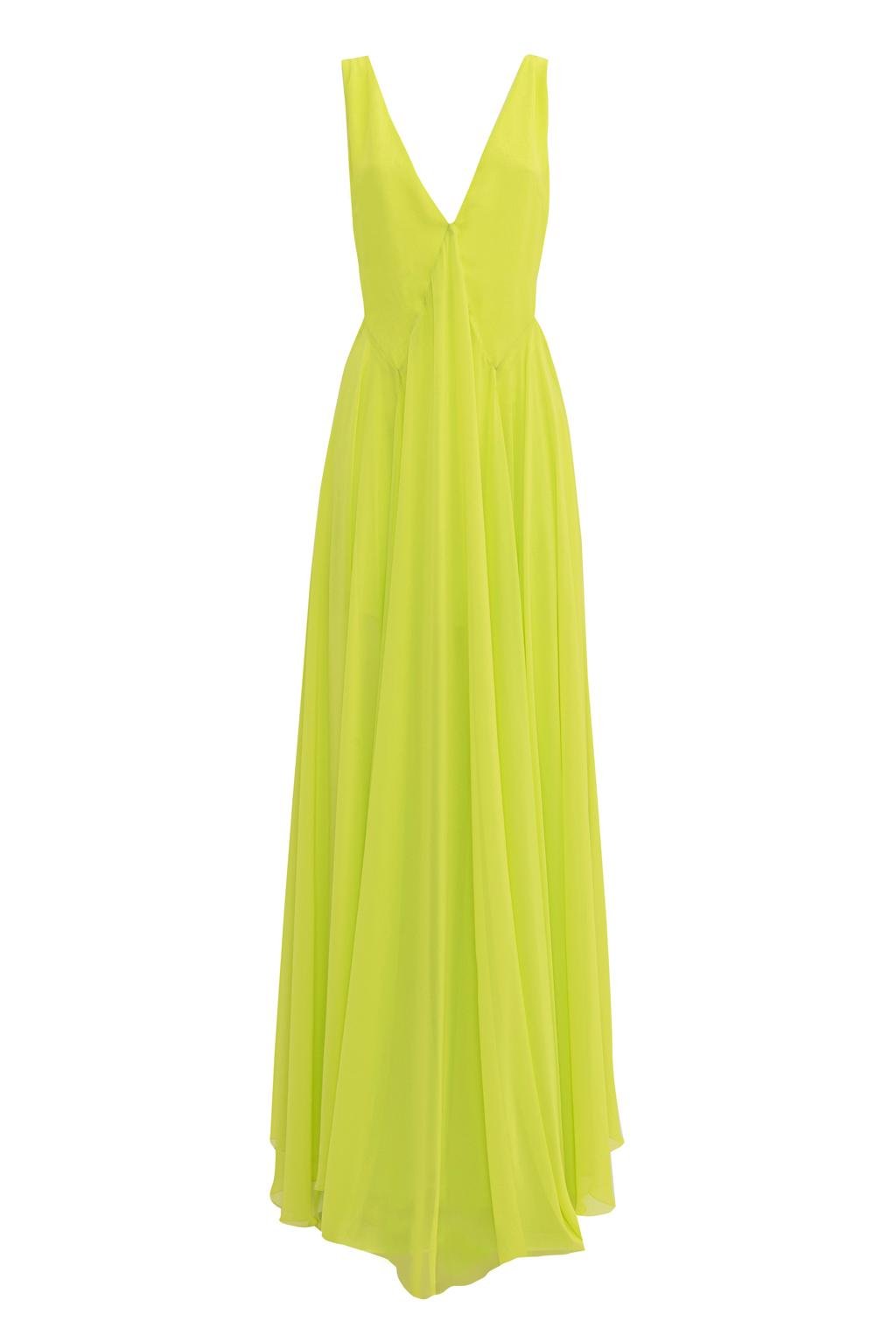 Abito lungo in chiffon - Monique Garçonne
