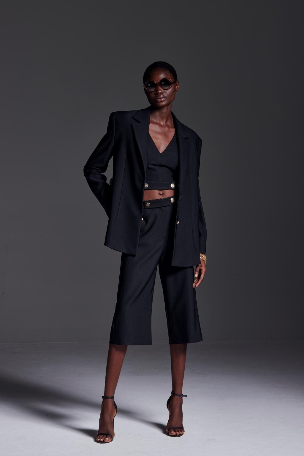 Bermuda in twill tecnico - Monique Garçonne