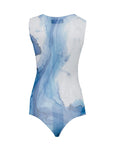 Body in microrete elastica stampata - Monique Garçonne
