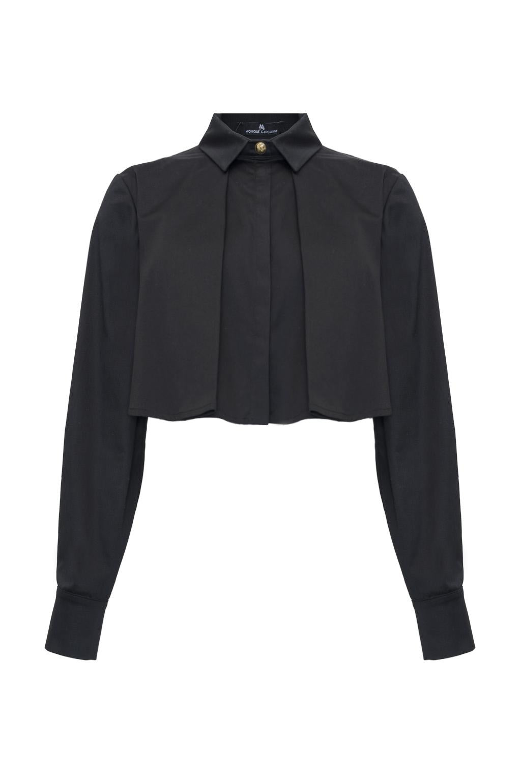 Camicia boxy in cotone - Monique Garçonne