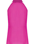 Camicia smanicata in georgette - Monique Garçonne