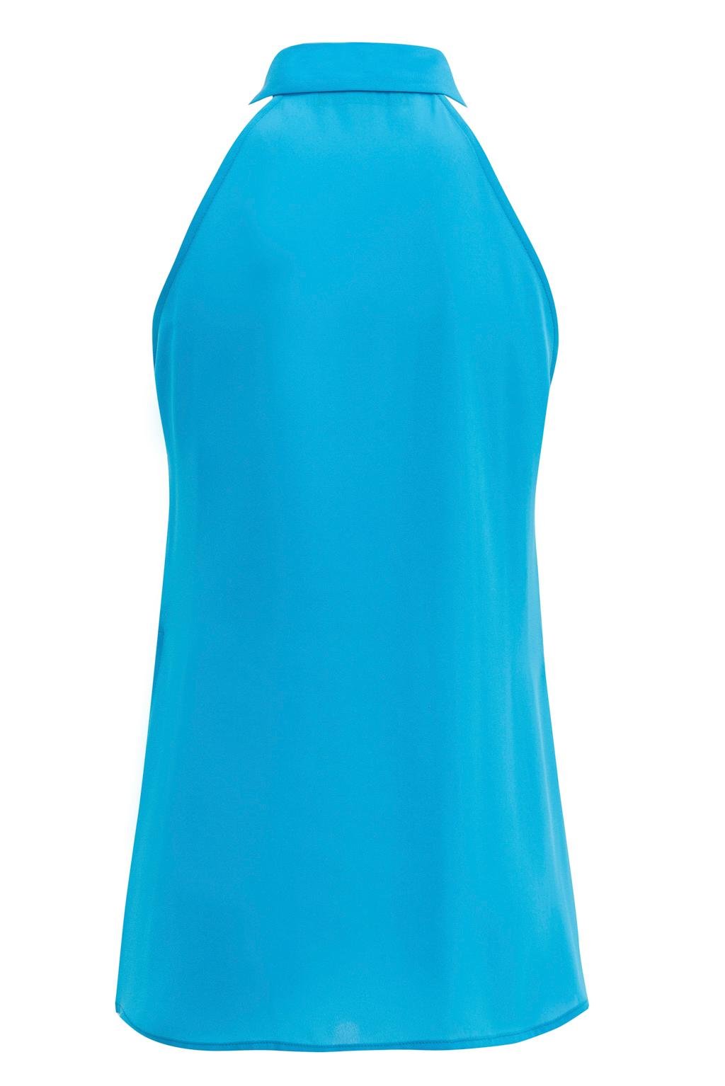 Camicia smanicata in georgette - Monique Garçonne