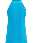 Camicia smanicata in georgette - Monique Garçonne