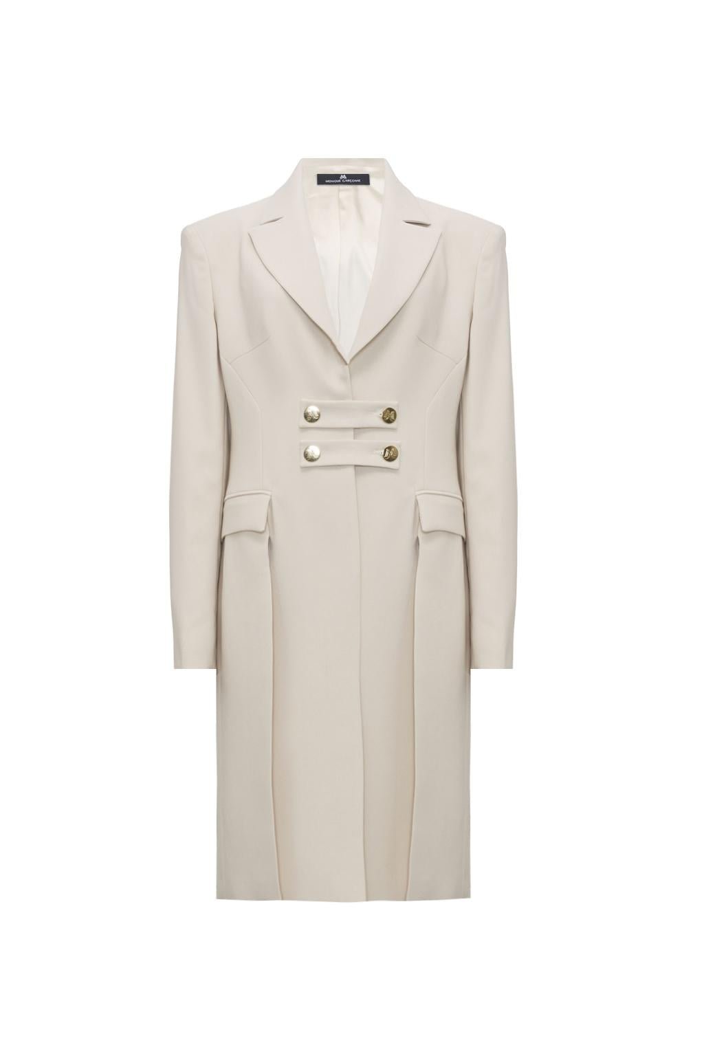 Cappotto in twill tecnico - Monique Garçonne