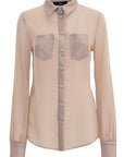 Camicia in chiffon