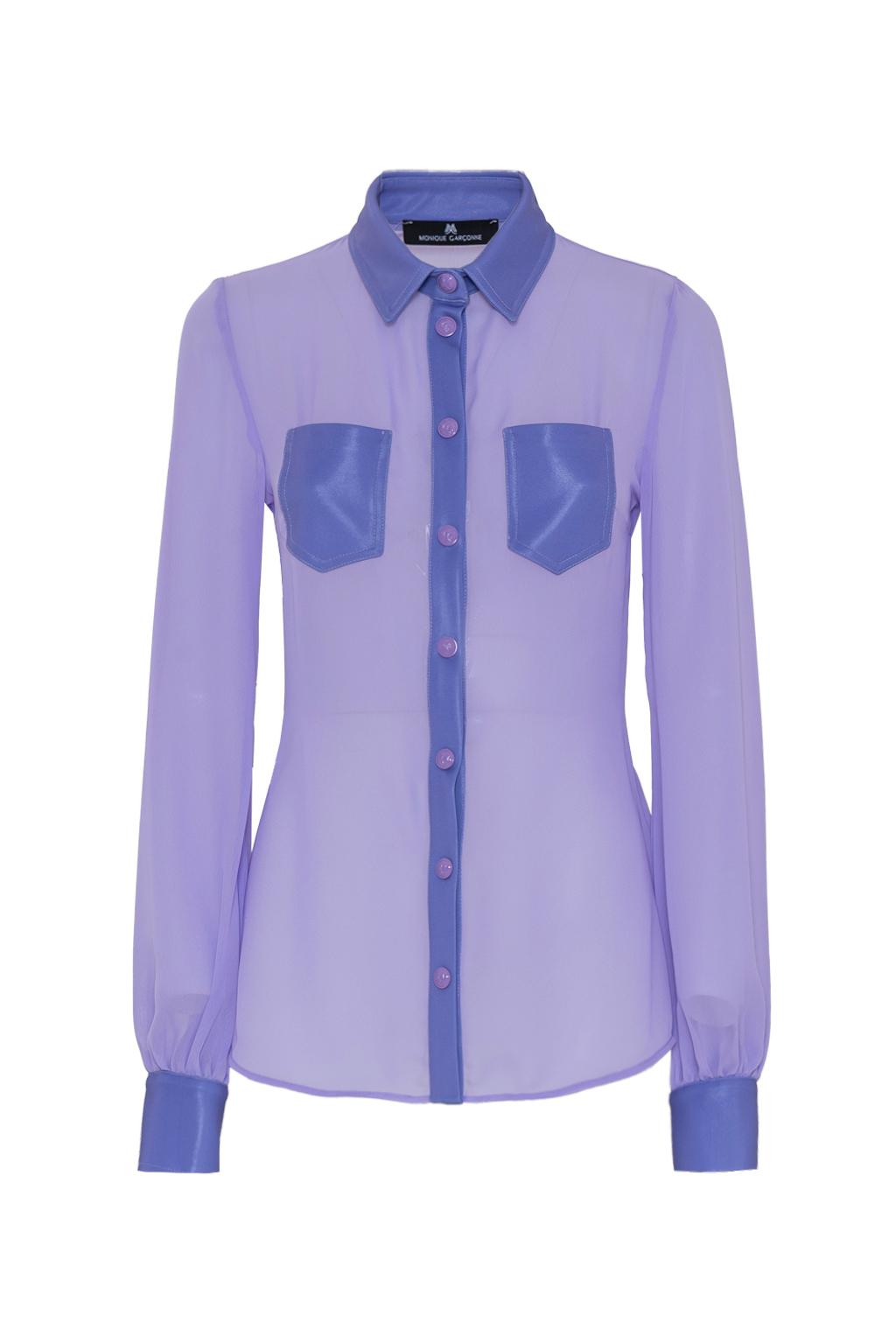 Camicia in chiffon