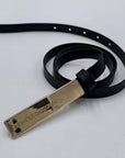 CINTURINO ALTO 1,5 CON FIBIA ALLUNGATA MONIQUE- BELT03BEFR