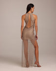Abito in rete lurex