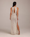 Abito in crochet paillettes