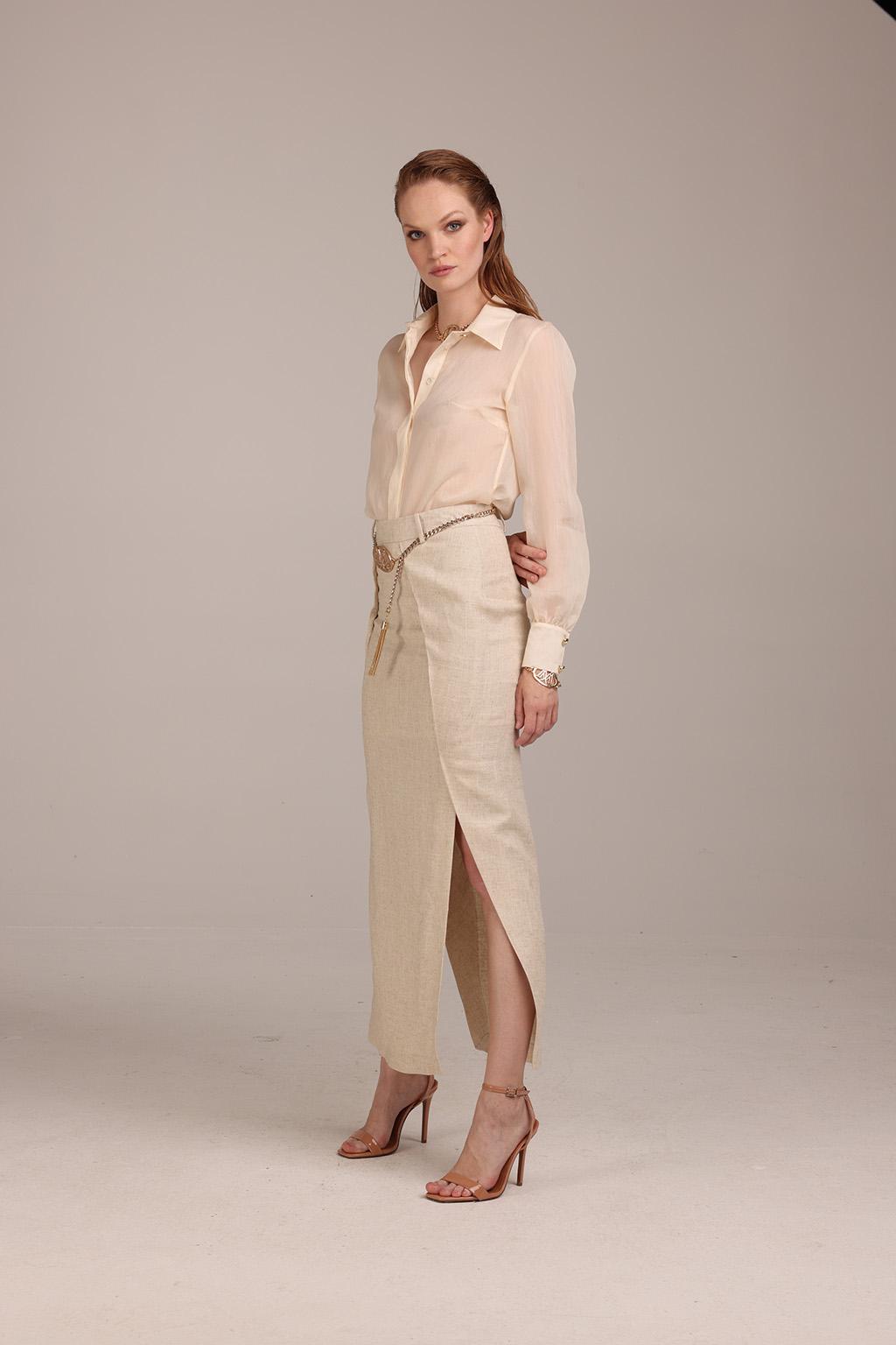 Camicia in tencel