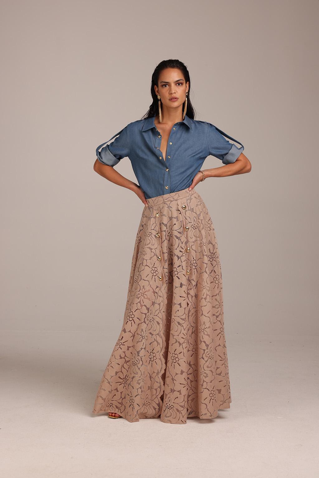 Camicia in chambray