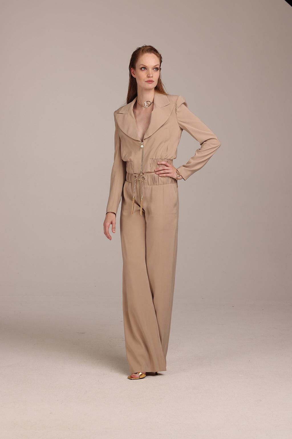 Pantalone in cupro