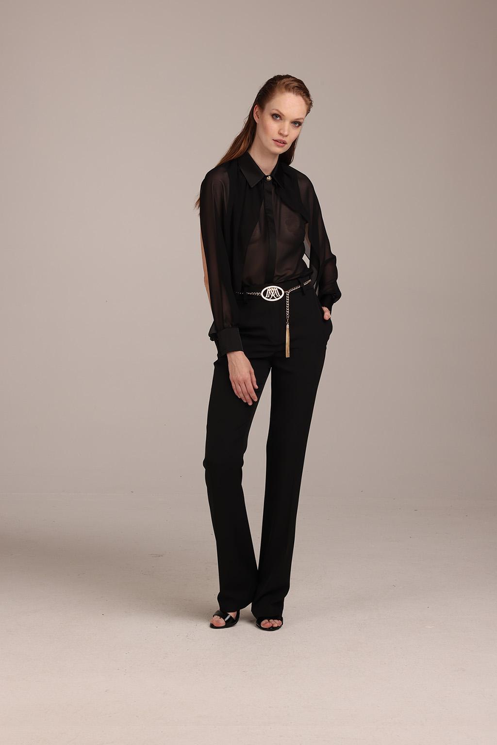 Pantalone in tecnico fluido
