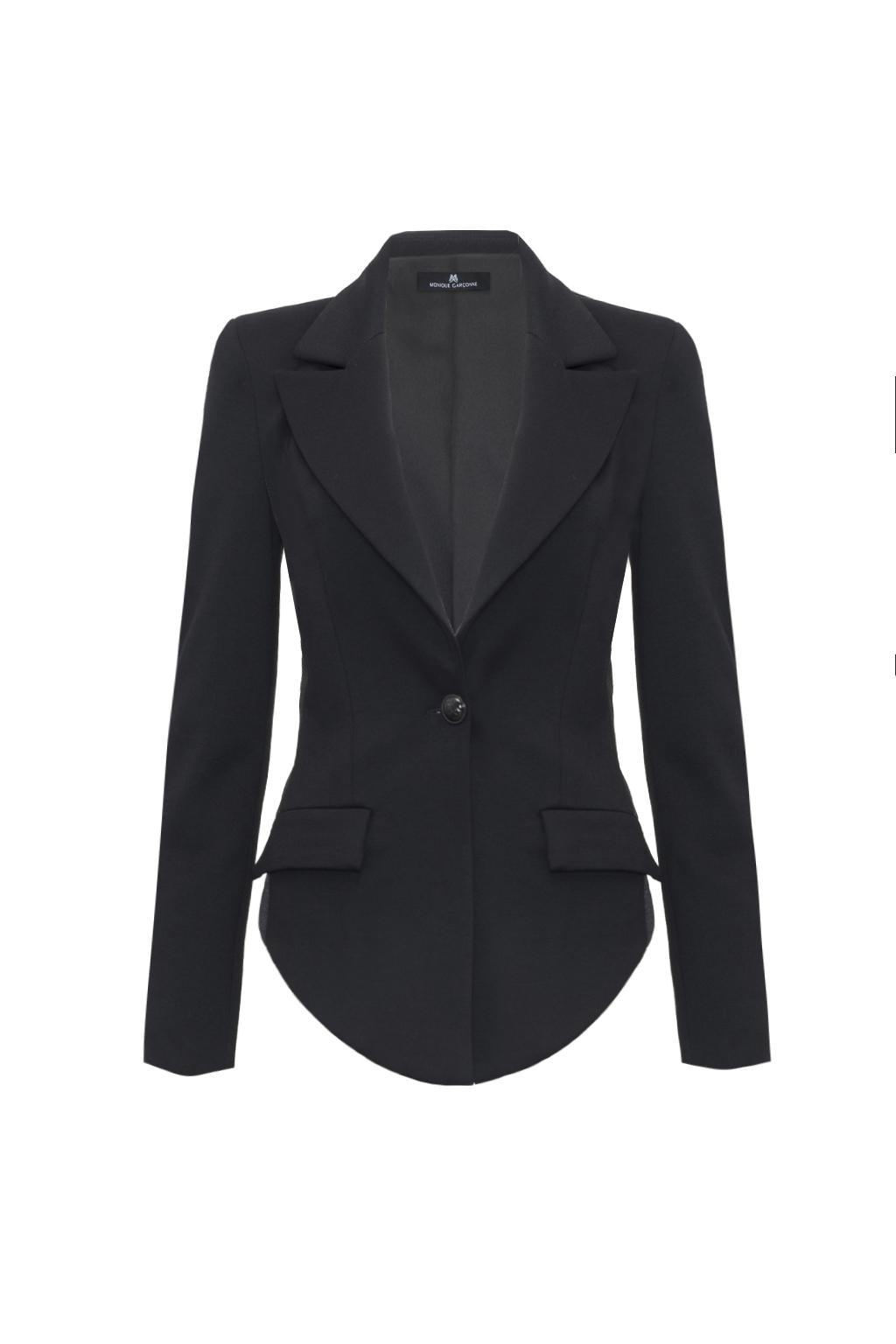 Giacca in twill tecnico manolana - Monique Garçonne